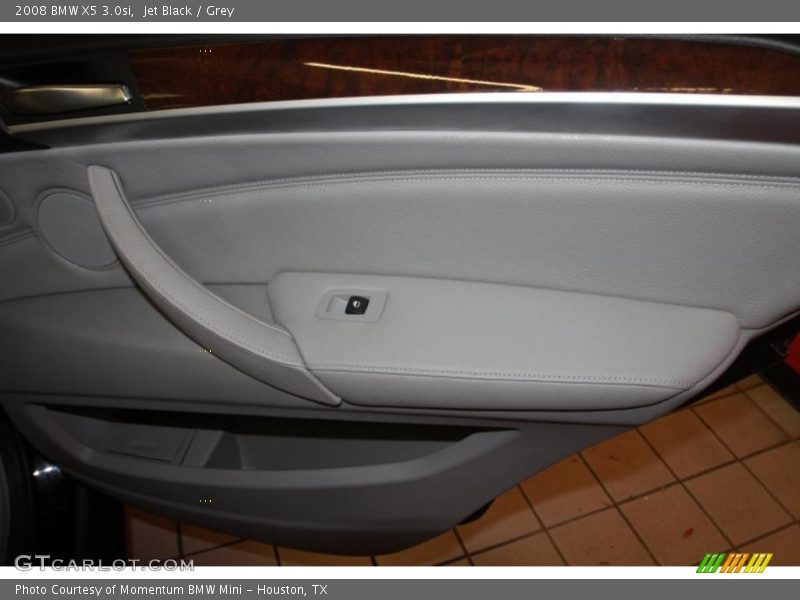 Jet Black / Grey 2008 BMW X5 3.0si