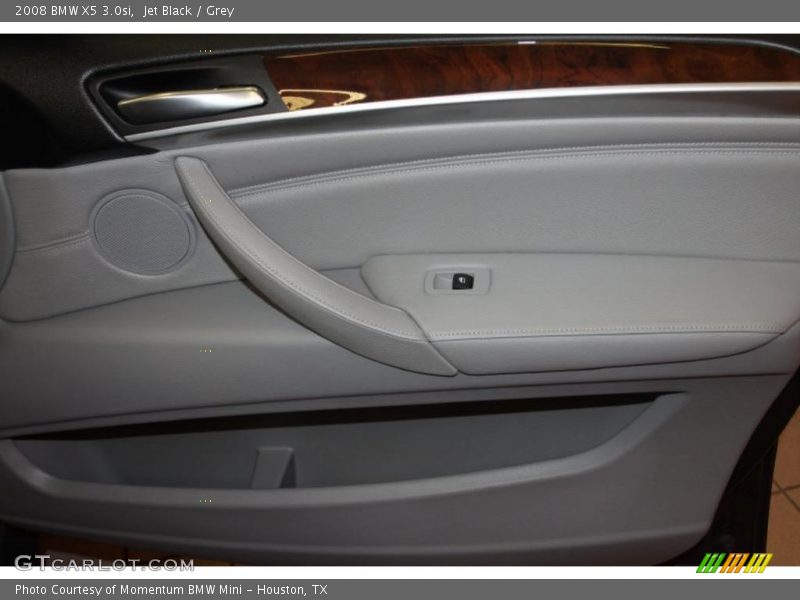Jet Black / Grey 2008 BMW X5 3.0si