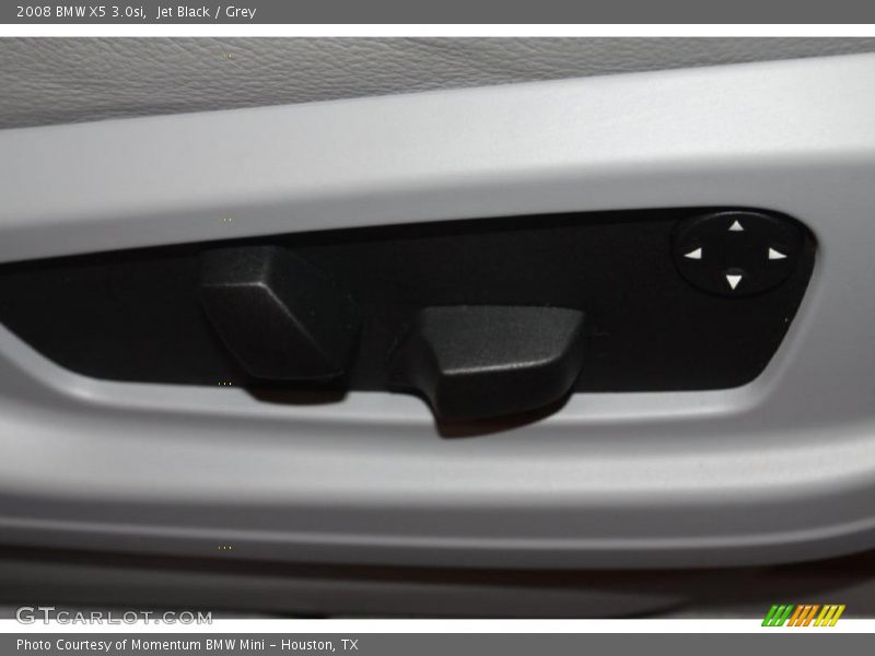 Jet Black / Grey 2008 BMW X5 3.0si