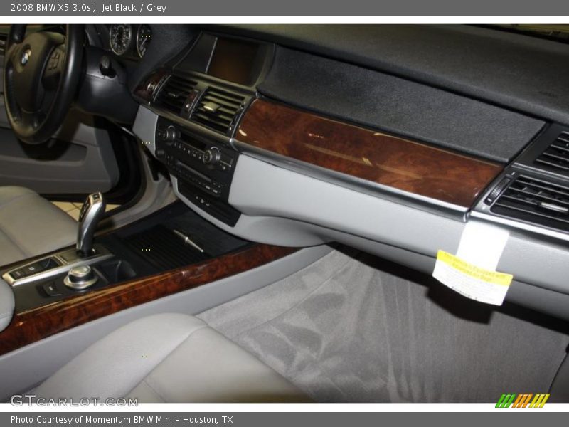 Jet Black / Grey 2008 BMW X5 3.0si