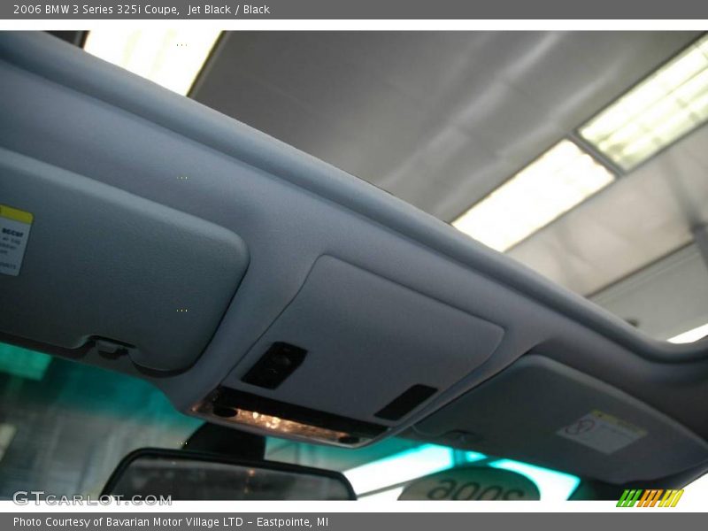 Jet Black / Black 2006 BMW 3 Series 325i Coupe