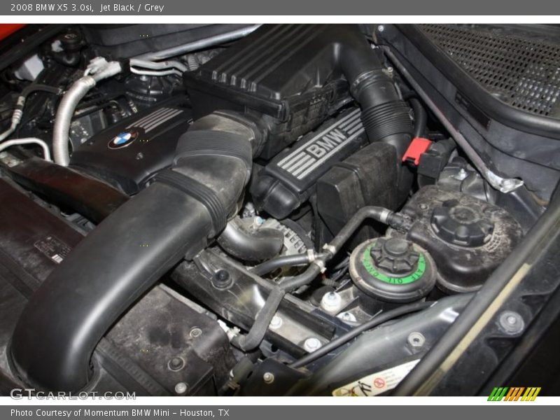 Jet Black / Grey 2008 BMW X5 3.0si