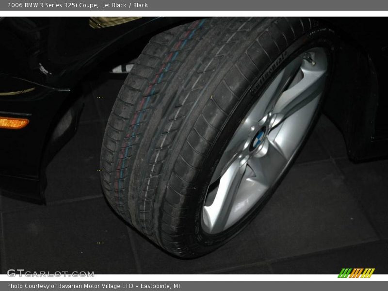Jet Black / Black 2006 BMW 3 Series 325i Coupe