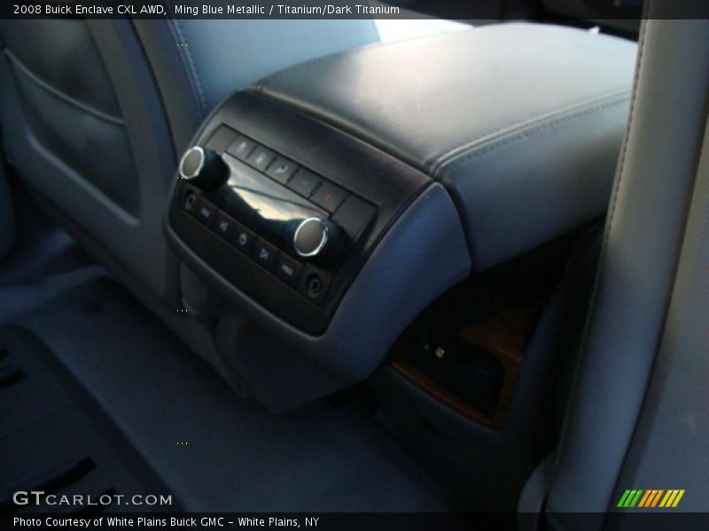 Ming Blue Metallic / Titanium/Dark Titanium 2008 Buick Enclave CXL AWD