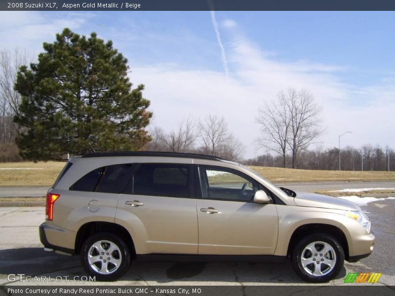 Aspen Gold Metallic / Beige 2008 Suzuki XL7