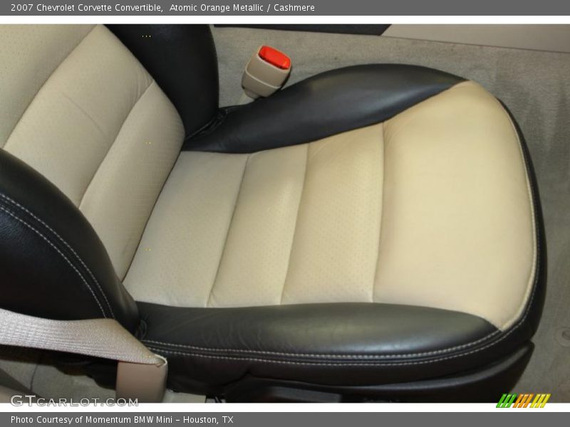  2007 Corvette Convertible Cashmere Interior