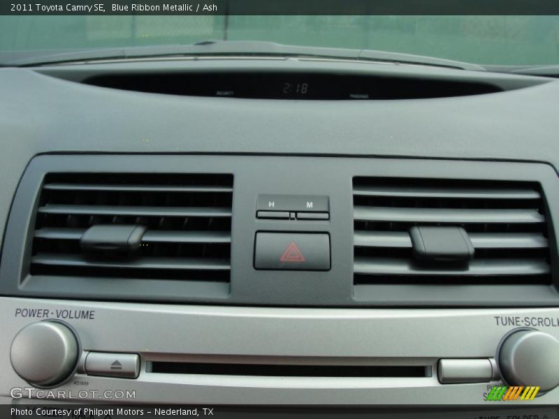 Blue Ribbon Metallic / Ash 2011 Toyota Camry SE