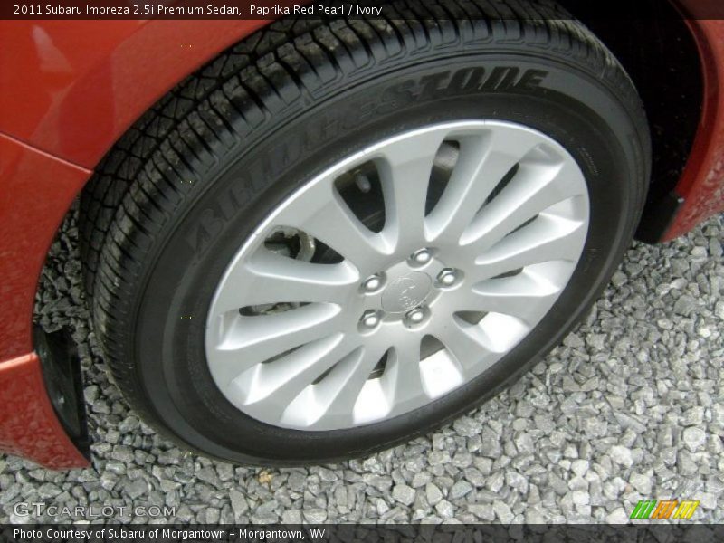  2011 Impreza 2.5i Premium Sedan Wheel