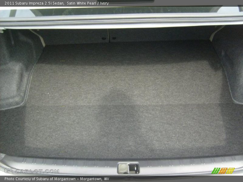 Satin White Pearl / Ivory 2011 Subaru Impreza 2.5i Sedan