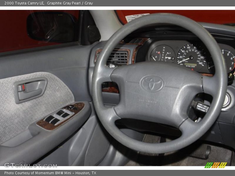 Graphite Gray Pearl / Gray 2000 Toyota Camry LE
