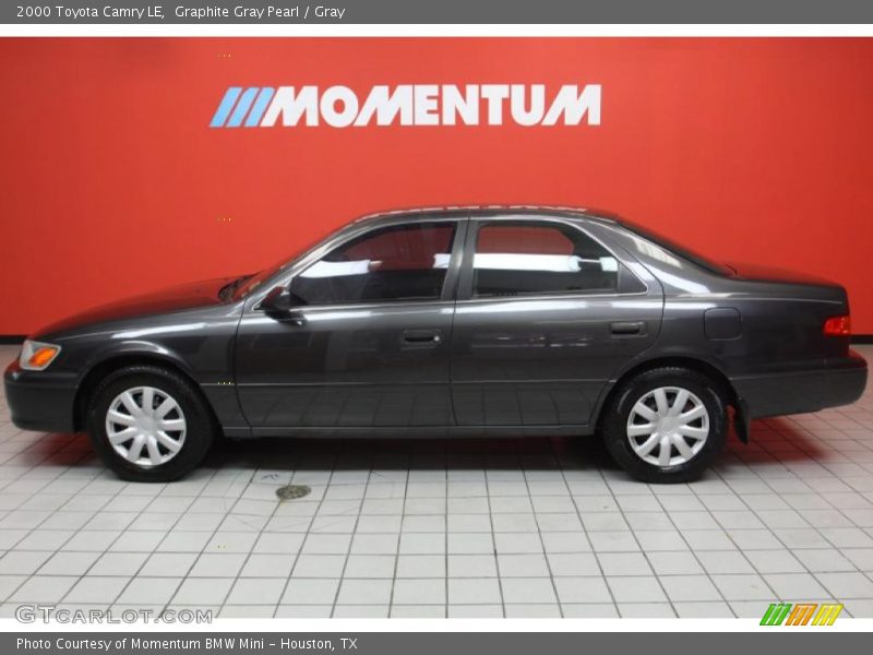 Graphite Gray Pearl / Gray 2000 Toyota Camry LE