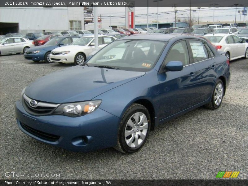 Front 3/4 View of 2011 Impreza 2.5i Sedan