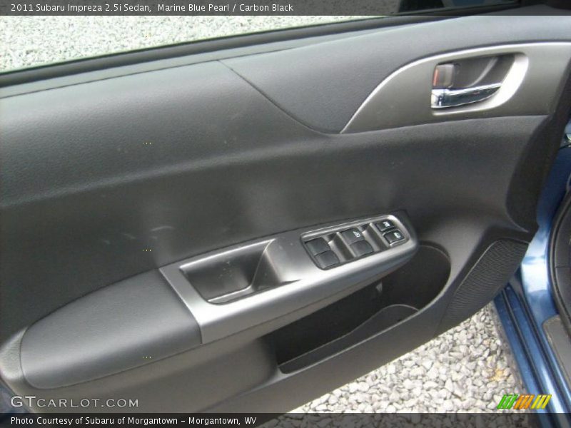 Marine Blue Pearl / Carbon Black 2011 Subaru Impreza 2.5i Sedan