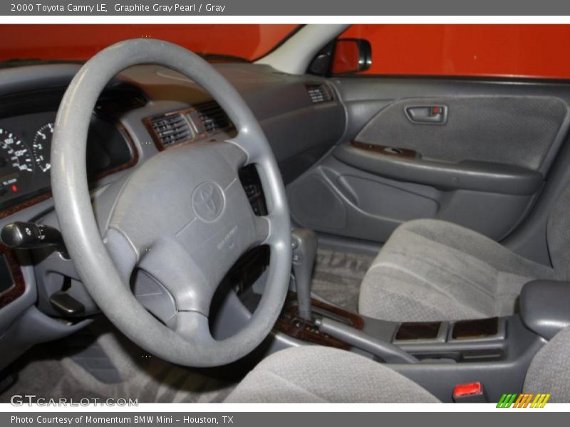 Graphite Gray Pearl / Gray 2000 Toyota Camry LE