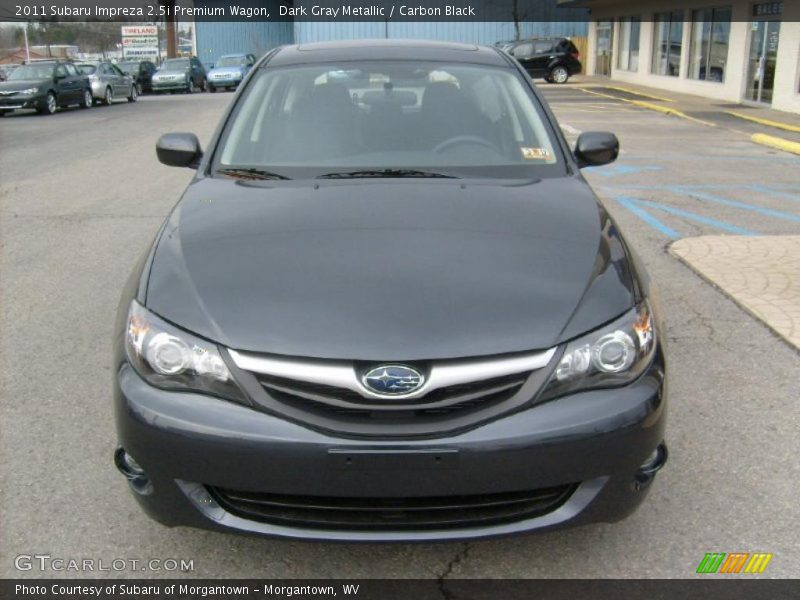 Dark Gray Metallic / Carbon Black 2011 Subaru Impreza 2.5i Premium Wagon