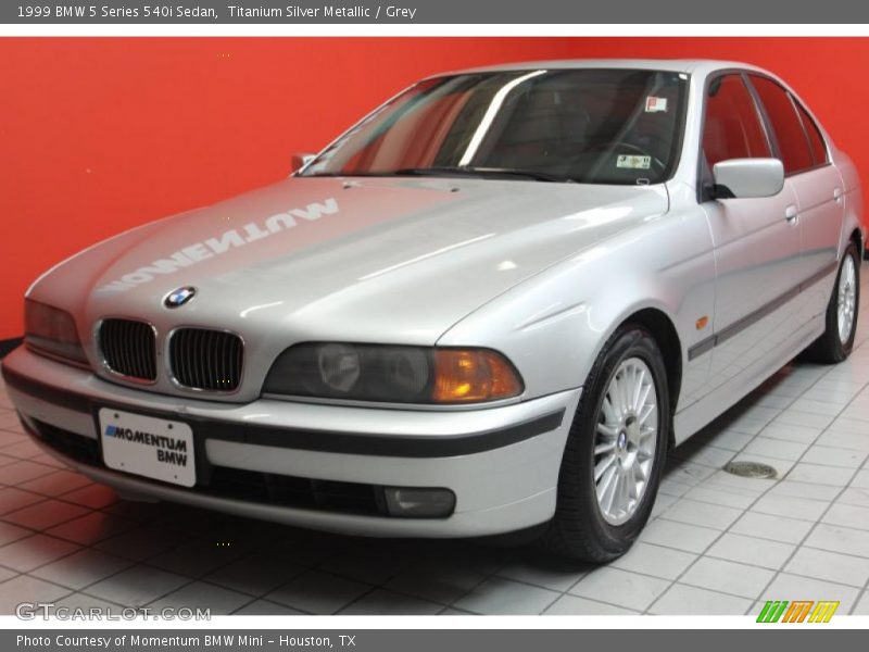 Titanium Silver Metallic / Grey 1999 BMW 5 Series 540i Sedan
