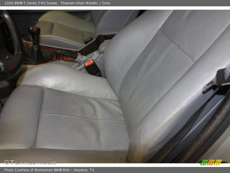 Titanium Silver Metallic / Grey 1999 BMW 5 Series 540i Sedan