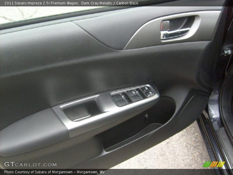 Dark Gray Metallic / Carbon Black 2011 Subaru Impreza 2.5i Premium Wagon