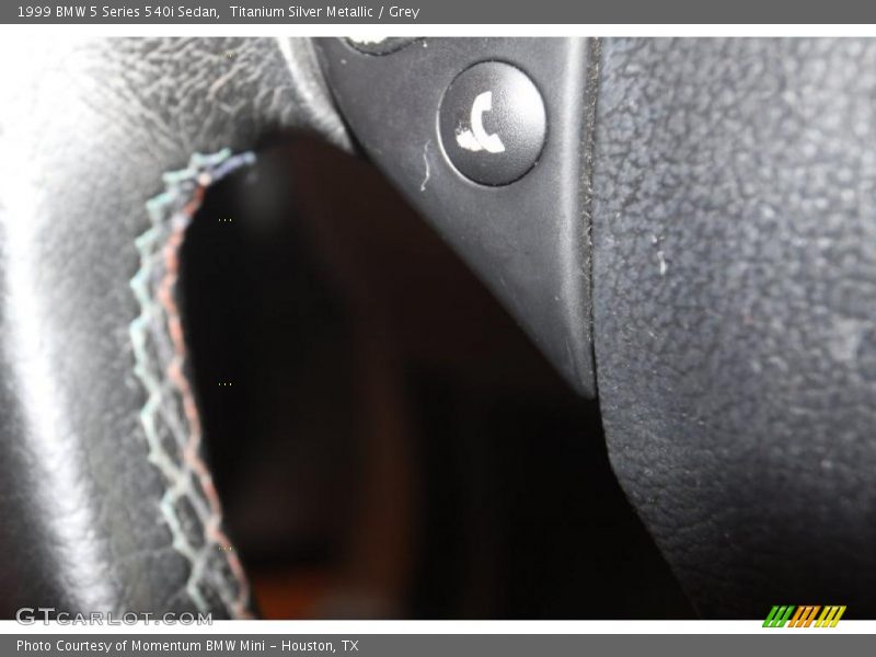 Titanium Silver Metallic / Grey 1999 BMW 5 Series 540i Sedan