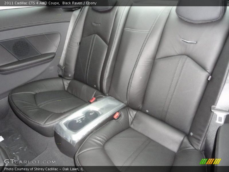  2011 CTS 4 AWD Coupe Ebony Interior