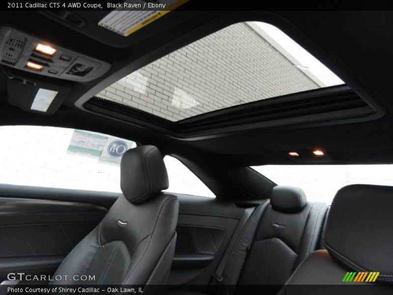 Black Raven / Ebony 2011 Cadillac CTS 4 AWD Coupe