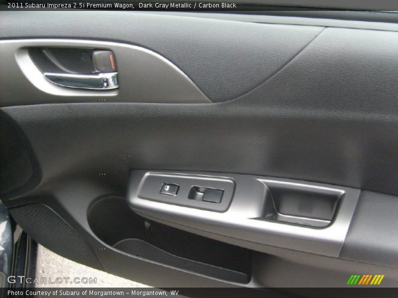 Dark Gray Metallic / Carbon Black 2011 Subaru Impreza 2.5i Premium Wagon