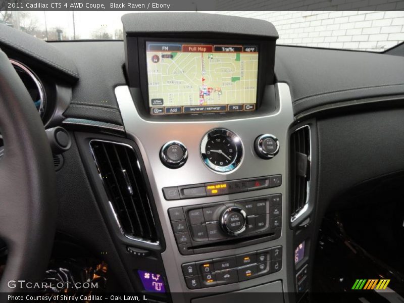 Navigation of 2011 CTS 4 AWD Coupe