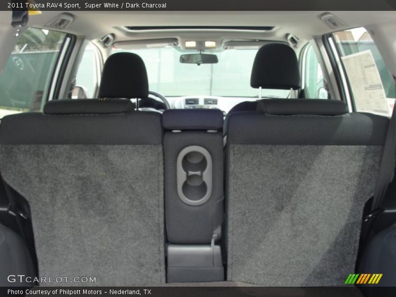 Super White / Dark Charcoal 2011 Toyota RAV4 Sport