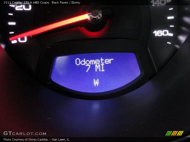 Black Raven / Ebony 2011 Cadillac CTS 4 AWD Coupe