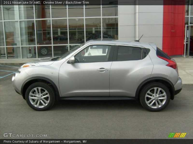  2011 Juke SV AWD Chrome Silver