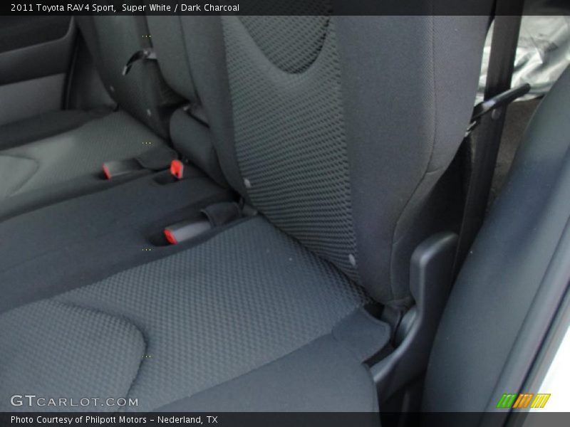 Super White / Dark Charcoal 2011 Toyota RAV4 Sport