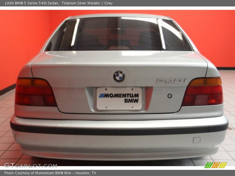 Titanium Silver Metallic / Grey 1999 BMW 5 Series 540i Sedan