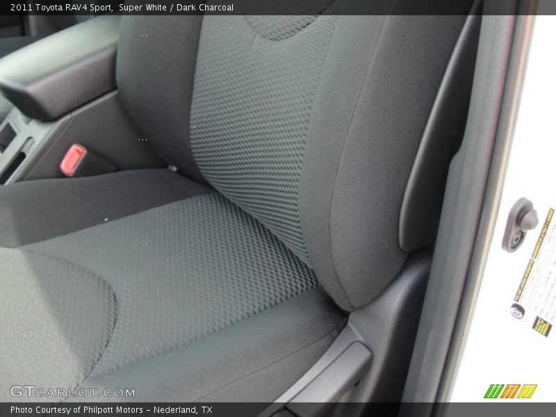 Super White / Dark Charcoal 2011 Toyota RAV4 Sport