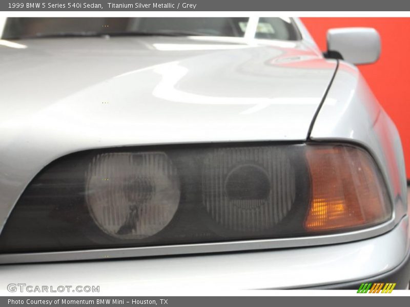 Titanium Silver Metallic / Grey 1999 BMW 5 Series 540i Sedan