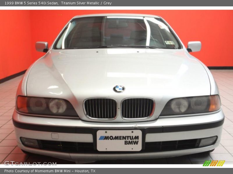 Titanium Silver Metallic / Grey 1999 BMW 5 Series 540i Sedan