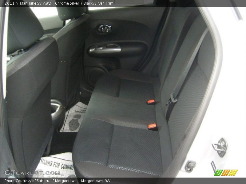 Chrome Silver / Black/Silver Trim 2011 Nissan Juke SV AWD