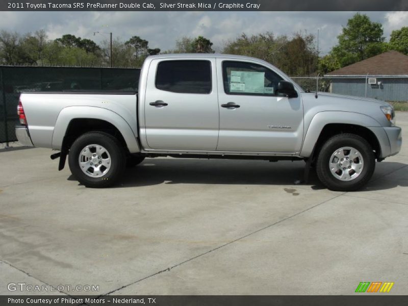  2011 Tacoma SR5 PreRunner Double Cab Silver Streak Mica
