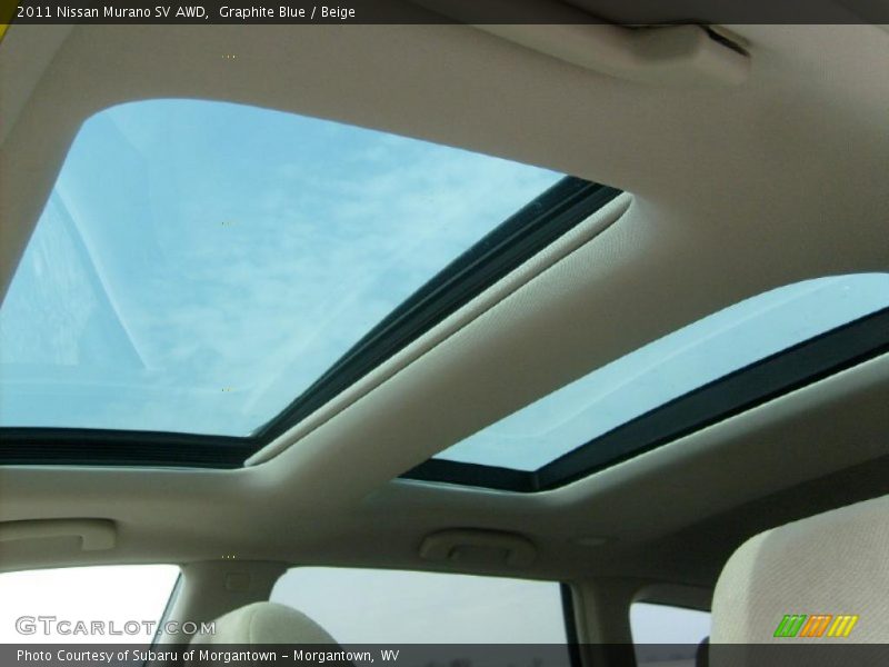 Graphite Blue / Beige 2011 Nissan Murano SV AWD