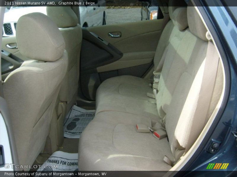 Graphite Blue / Beige 2011 Nissan Murano SV AWD