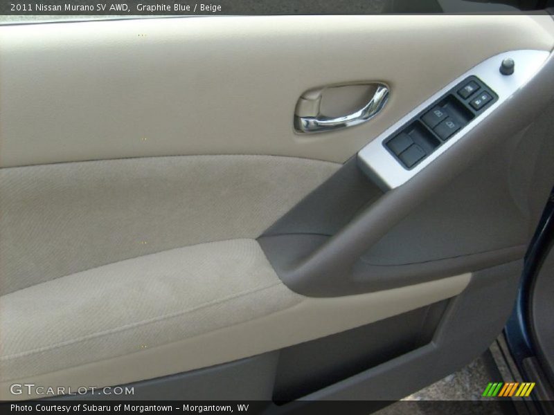 Graphite Blue / Beige 2011 Nissan Murano SV AWD