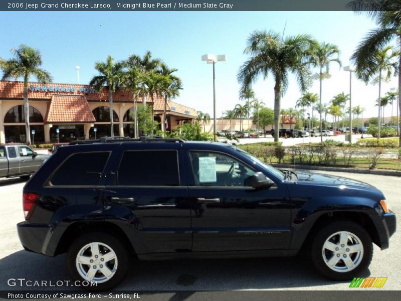 Midnight Blue Pearl / Medium Slate Gray 2006 Jeep Grand Cherokee Laredo