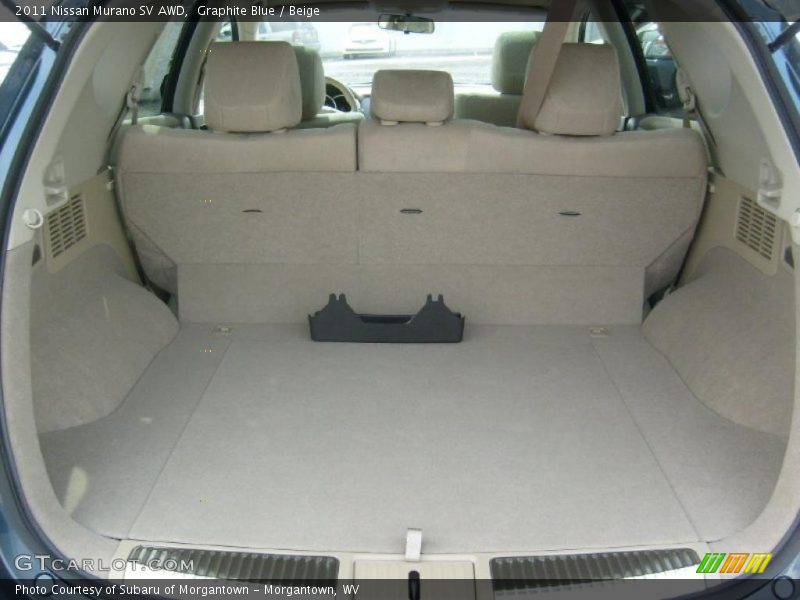 Graphite Blue / Beige 2011 Nissan Murano SV AWD