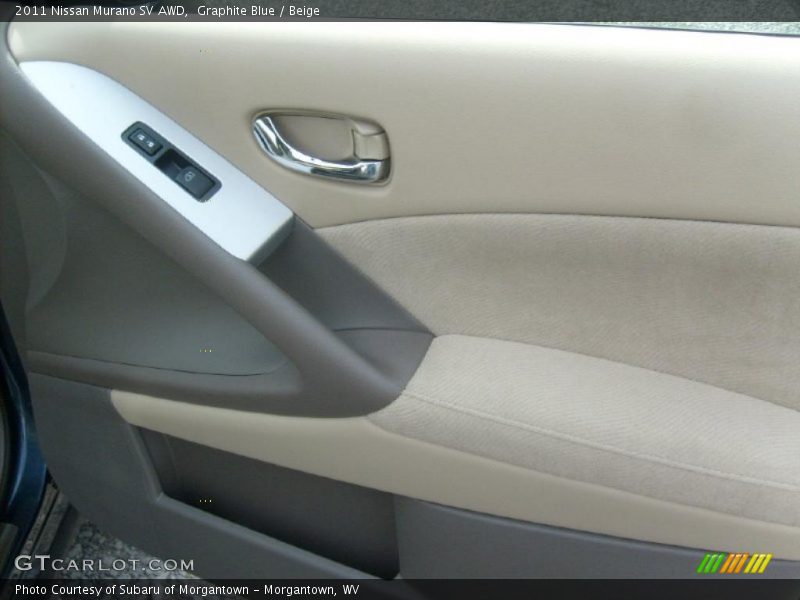 Graphite Blue / Beige 2011 Nissan Murano SV AWD
