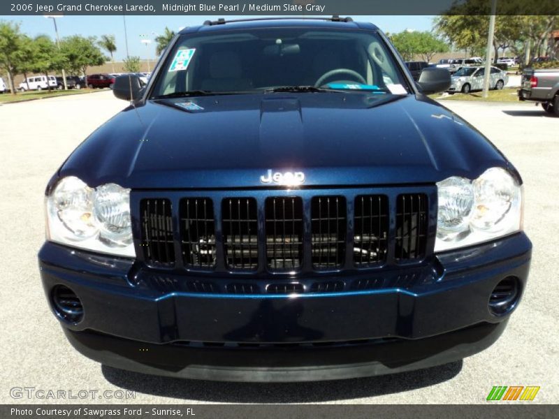 Midnight Blue Pearl / Medium Slate Gray 2006 Jeep Grand Cherokee Laredo