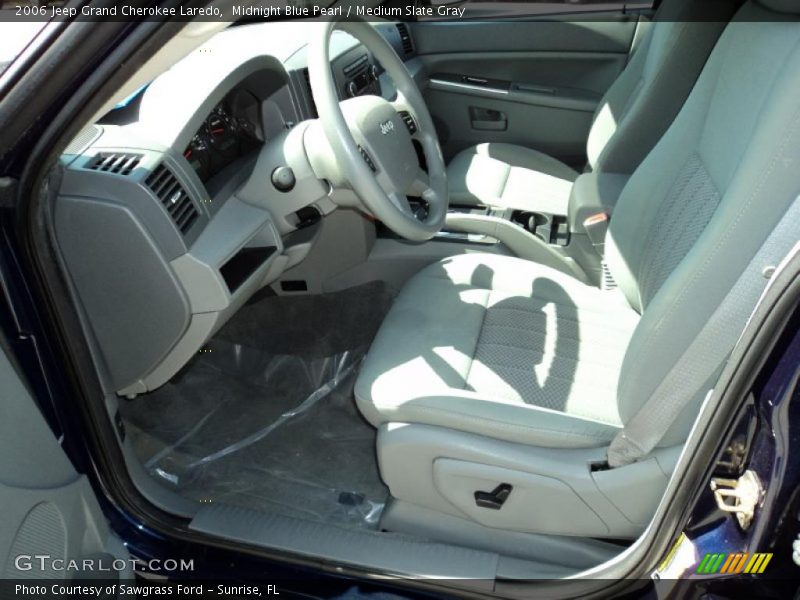 Midnight Blue Pearl / Medium Slate Gray 2006 Jeep Grand Cherokee Laredo