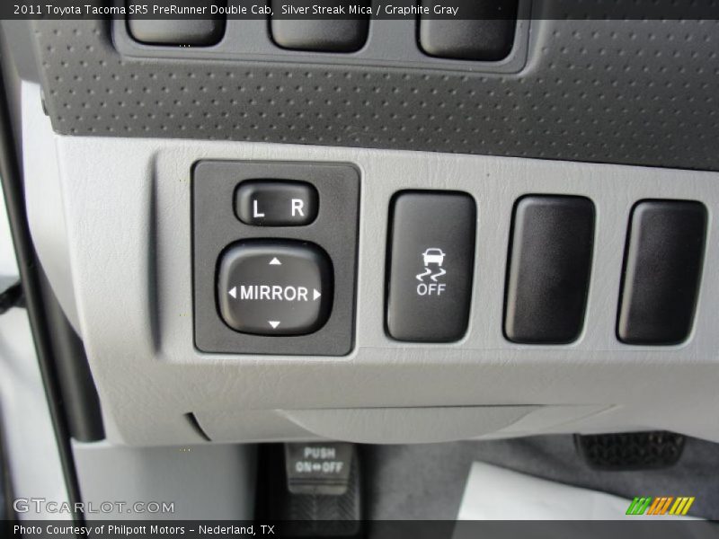 Controls of 2011 Tacoma SR5 PreRunner Double Cab
