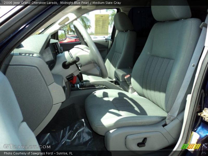 Midnight Blue Pearl / Medium Slate Gray 2006 Jeep Grand Cherokee Laredo