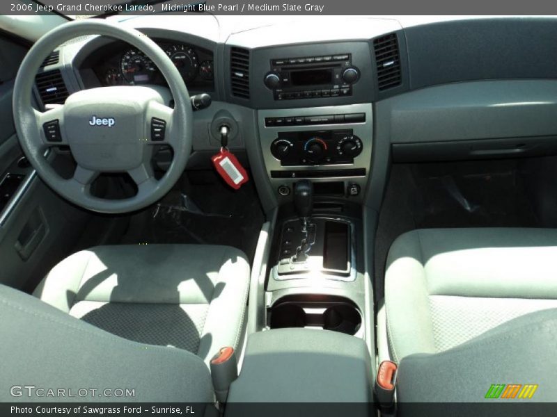 Midnight Blue Pearl / Medium Slate Gray 2006 Jeep Grand Cherokee Laredo