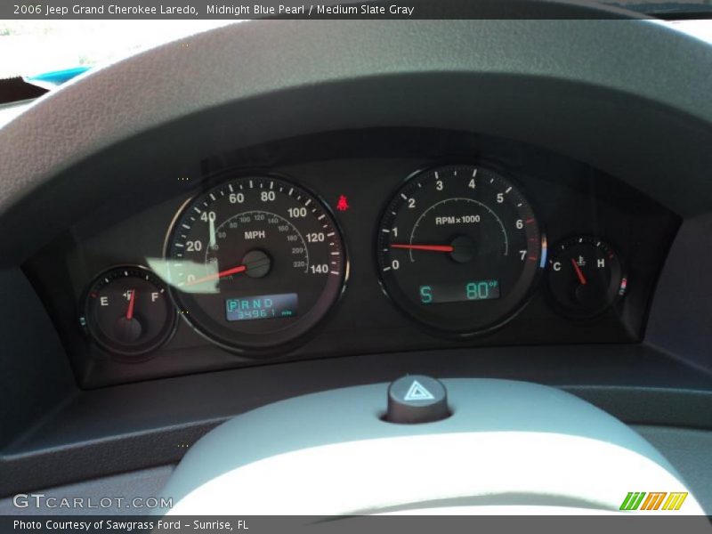 Midnight Blue Pearl / Medium Slate Gray 2006 Jeep Grand Cherokee Laredo