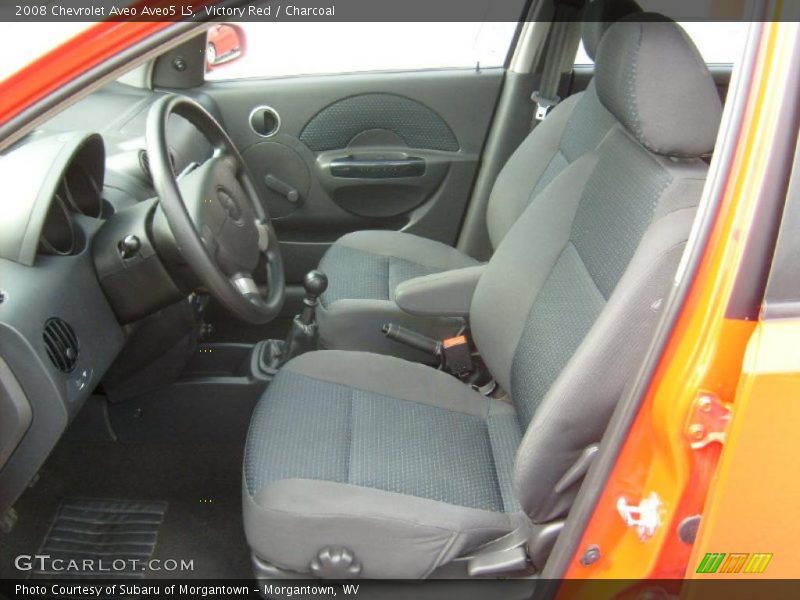 Victory Red / Charcoal 2008 Chevrolet Aveo Aveo5 LS